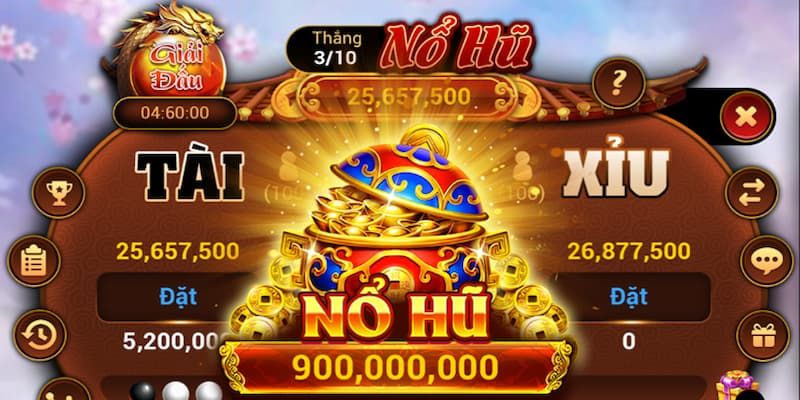 Tài xỉu nổ hũ là lựa chọn giải trí sôi động