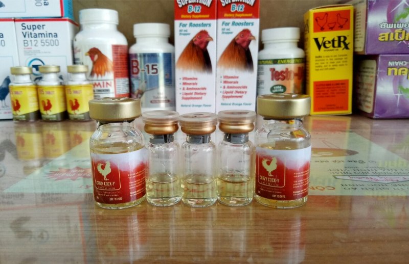 Điểm qua những loại thuốc cơ bản dành cho gà đá