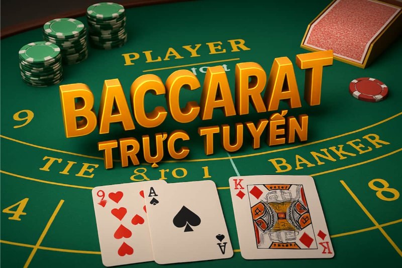 Bài Baccarat có luật chơi đơn giản nhưng không kém phần chiến thuật